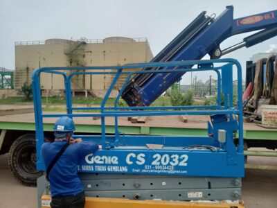 Sewa scissor lift di Kudus Klaten demak brebes