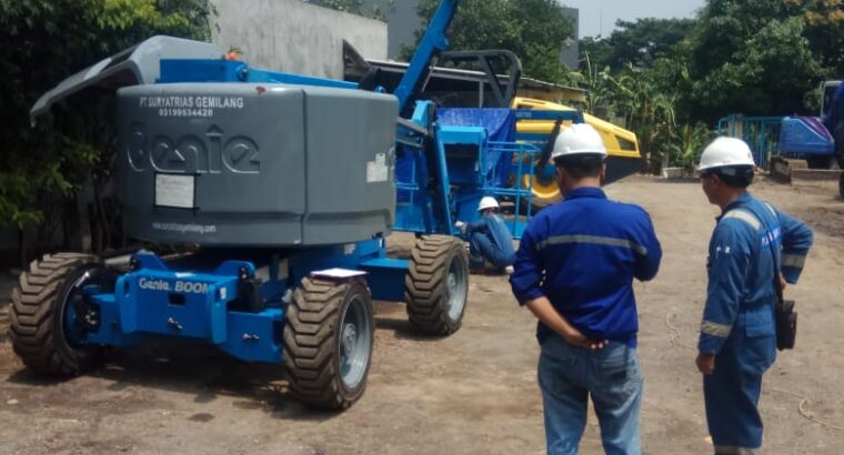 Rental Boomlift/Manlift di sidoarjo