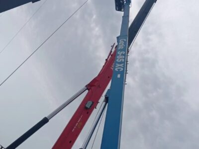 Boom lift 26 meter di kendal batang rembang jepara