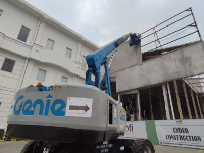 SEWA BOOM LIFT BOJONEGORO TUBAN LAMONGAN
