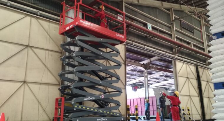 Sewa Scissor Lift Mojokerto Pasuruan mulai 8 meter