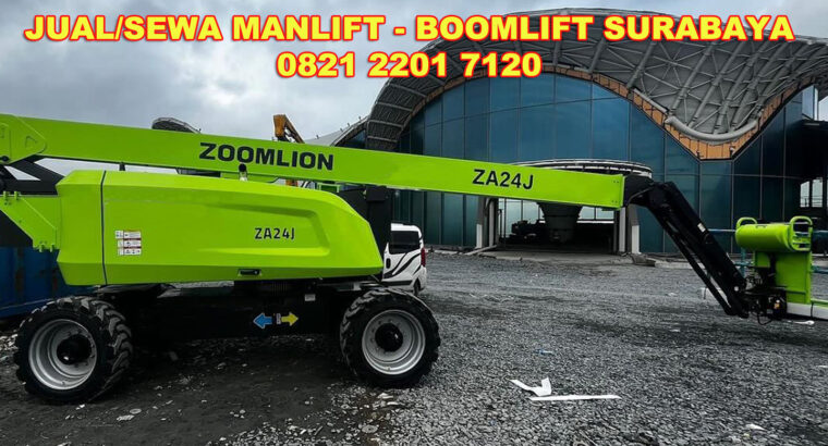 Rental Boomlift/Manlift Murah Surabaya Jawa Timur