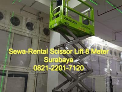 Sewa Scissor lift 10meter-16meter Pandaan-Surabaya