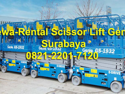 Sewa scissor lift 16 meter semarang