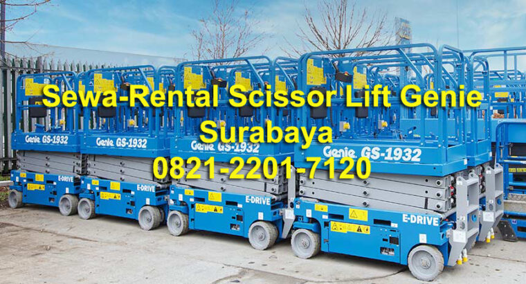 Sewa scissor lift 16 meter semarang