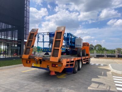 sewa boomlift/manlift 16 meter – 40 meter Surabaya