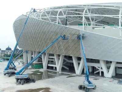 sewa Boom lift dan Scissor lift Semarang solo