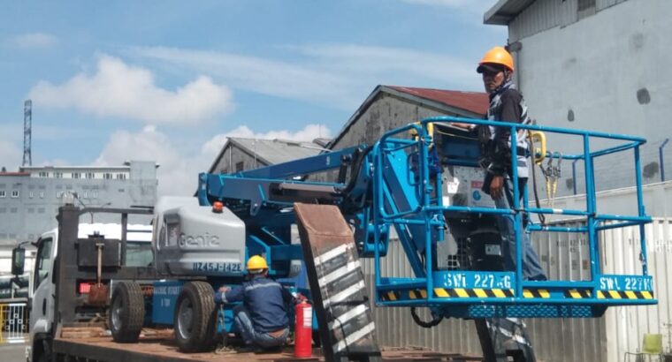 Sewa Boom lift lengkap terpercaya Pasuruan jatim