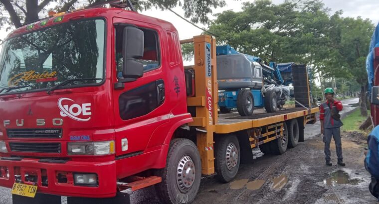 sewa boom lift dan scissor lift kendal Semarang