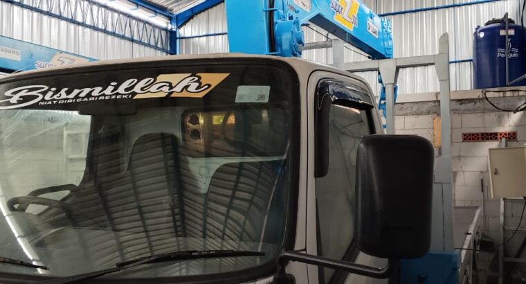 jual Truck crane 3 ton boom 5 section “siap kerja”