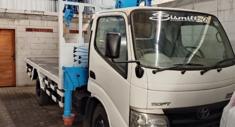 jual Truck crane 3 ton boom 5 section “siap kerja”