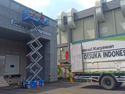 Sewa Scissorlift dan boomlift Sidoarjo Pasuruan