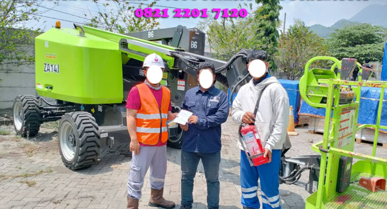 Rental boomlift Murah di malang pasuruan mojokerto