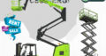 Promo sewa Scissor lift, Boomlift Murah Gresik
