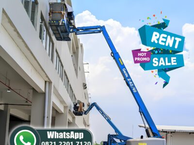 Sewa Boom lift Harian di Surabaya-Gresik-Sidoarjo