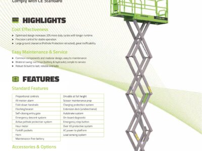 Sewa Scissor lift di Batang,Grobogan,Jepara,Kudus